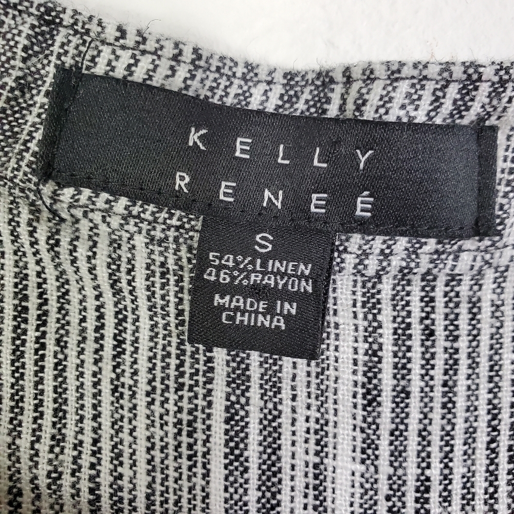 KELLY RENEE LINEN BLEND SLEEVELESS ROMPER - Picture 7 of 7